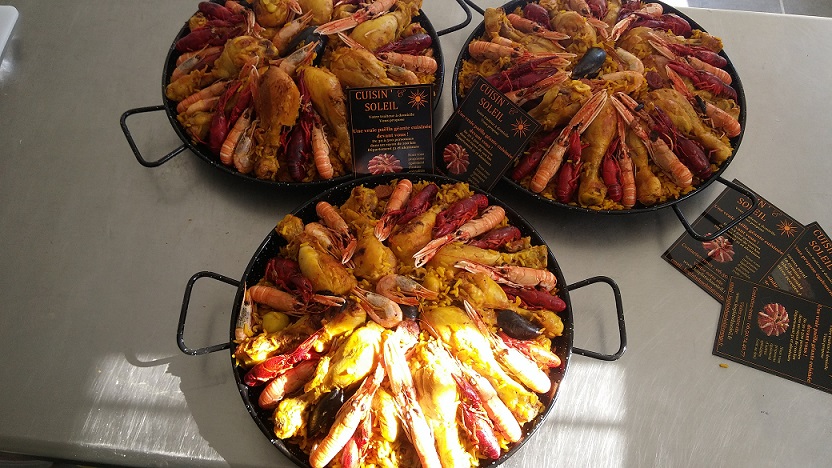 3 Poelons Paella