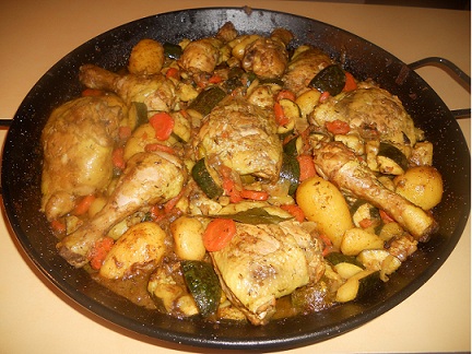 Poëlon Colombo poulet